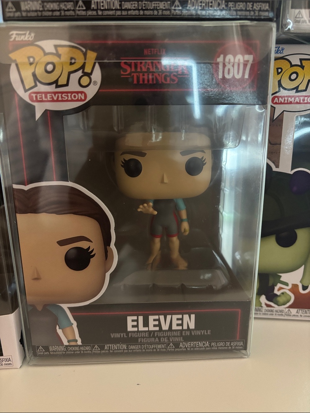Funko Pop! #1807 Eleven in Blue and Red Outfit